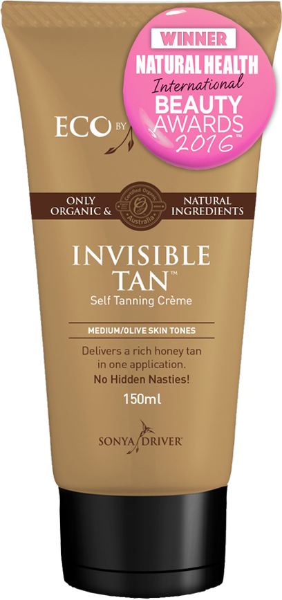 Invisible Tan - overnight 8 hour tanner Eco by Sonya Organic Invisible Tan