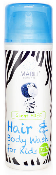 Childrens Scent Free Hair & Body Wash